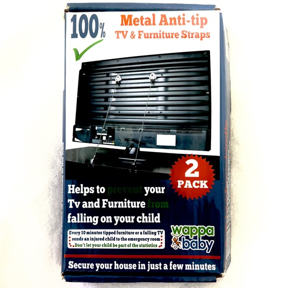 Child proof furniture anchors - Picture 2 of 8